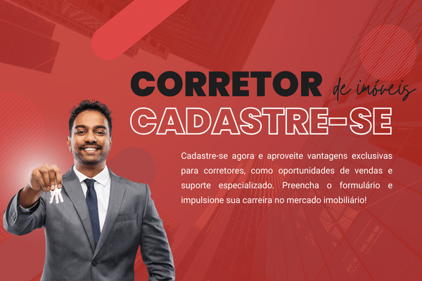 Banner Mobile cadastre se corretor